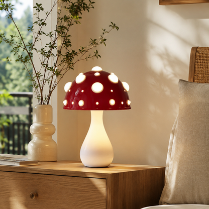 Designer Mushroom Table Lamp