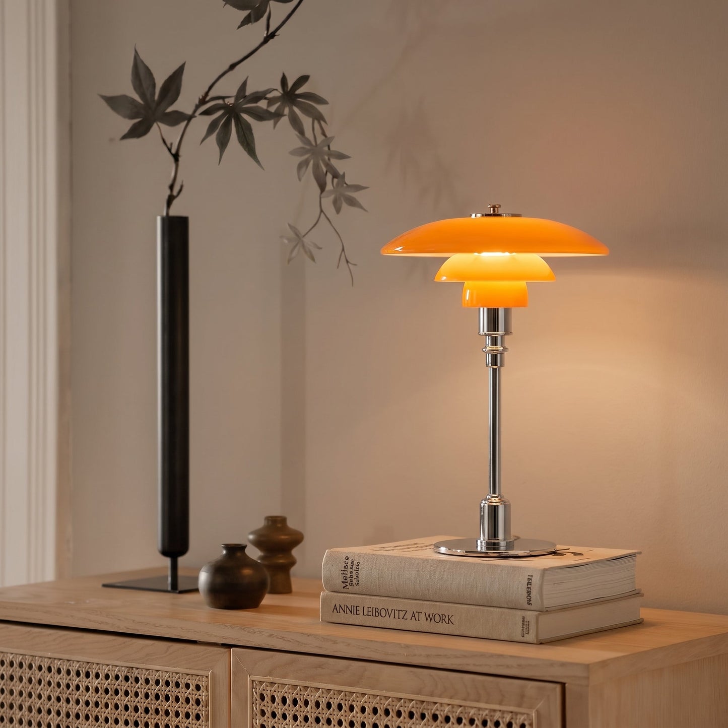 Tanskalainen Design-pöytävalaisin